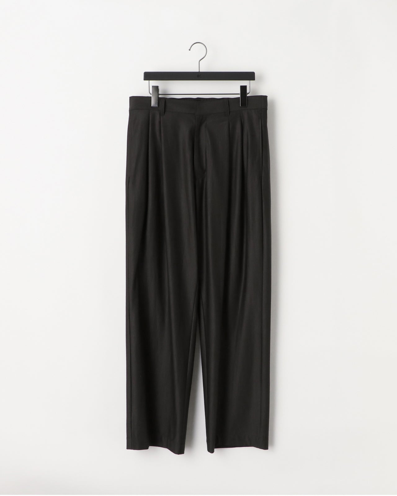36G WOOL TROUSERS - BROWN