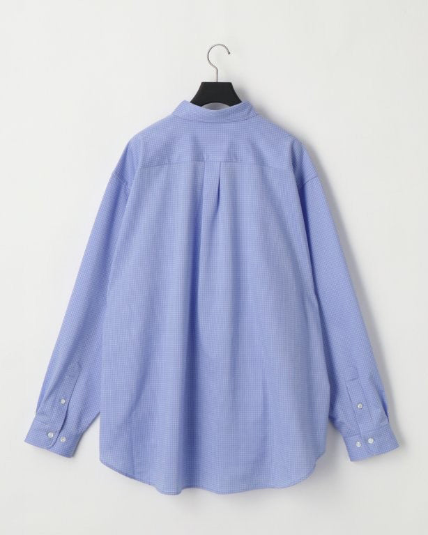 36G ATMOSPHERE CHECK SHIRT - PURPLE