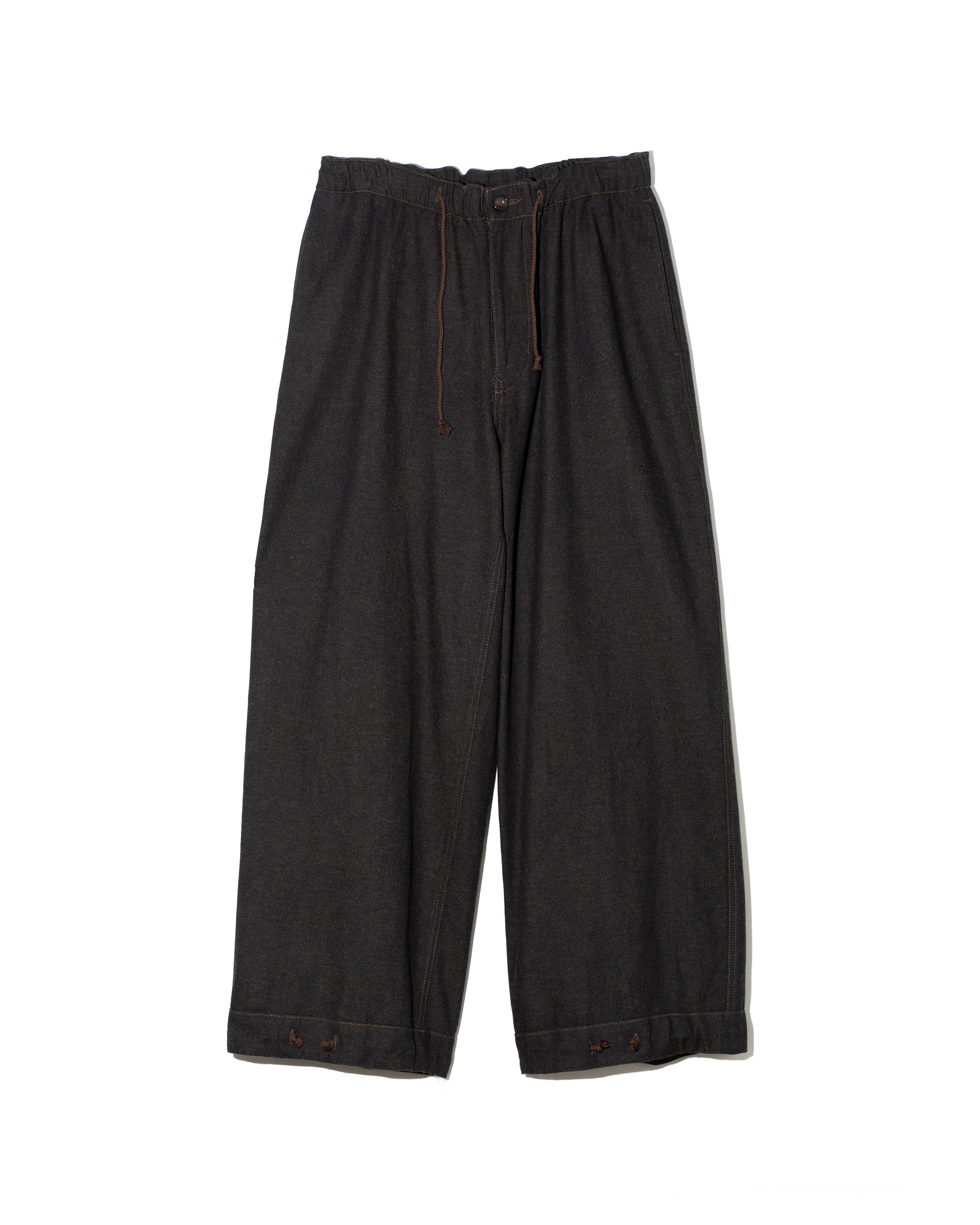 Nomàt (ノマット) SNOW PT C/W DENIM DARK BROWN | HAKU公式通販