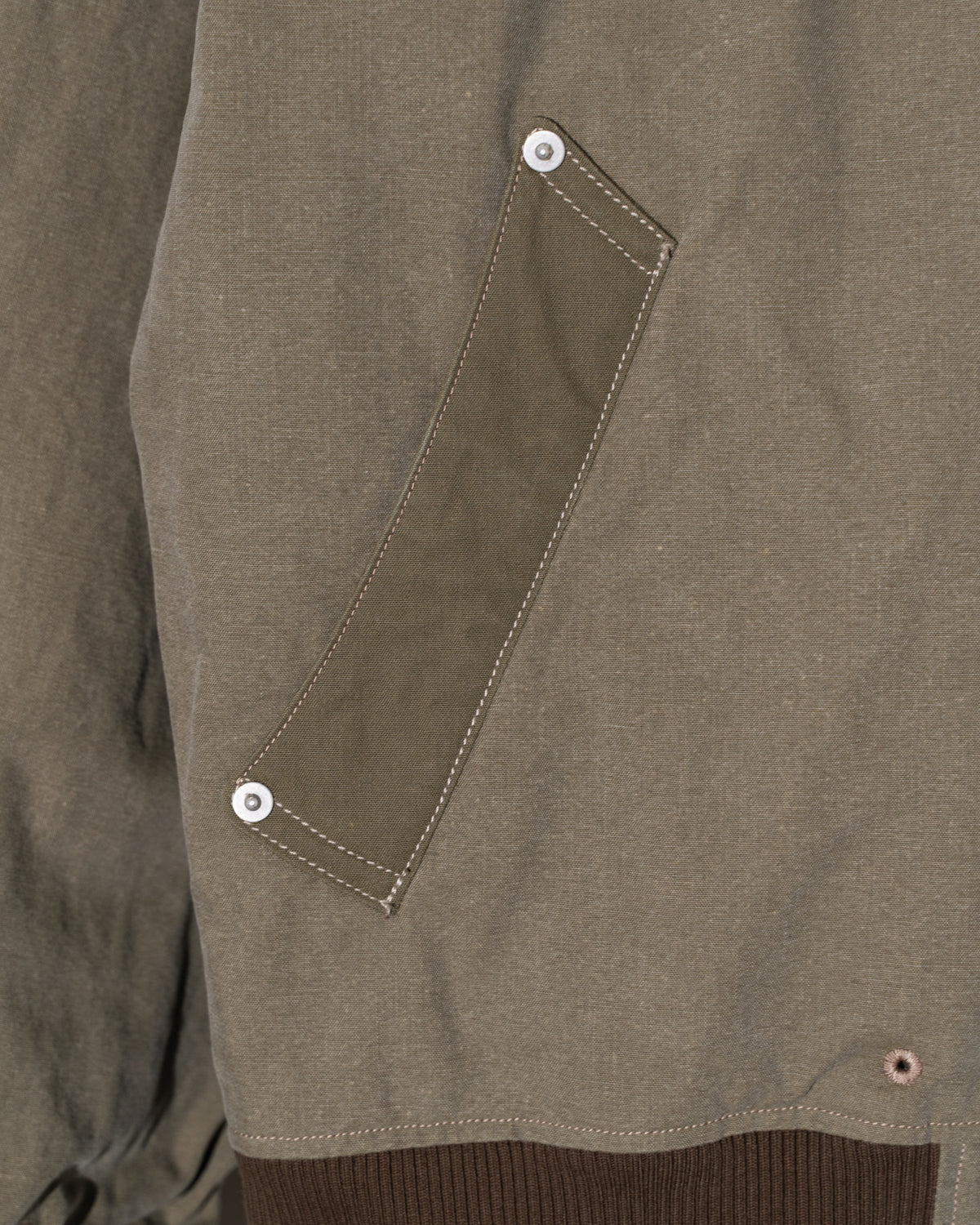 SULFER CANVAS NIDOM BLOUSON - OLIVE
