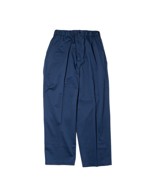 36G CHECK EASY PANTS - NAVY