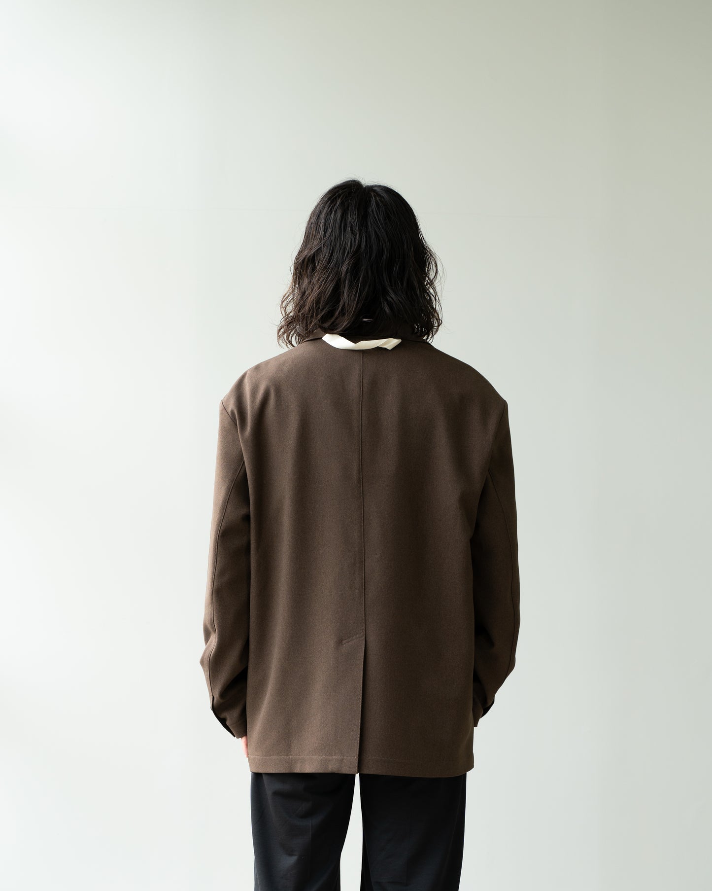 PREMIUM SAPA SAFARI JACKET - MELANGE BROWN