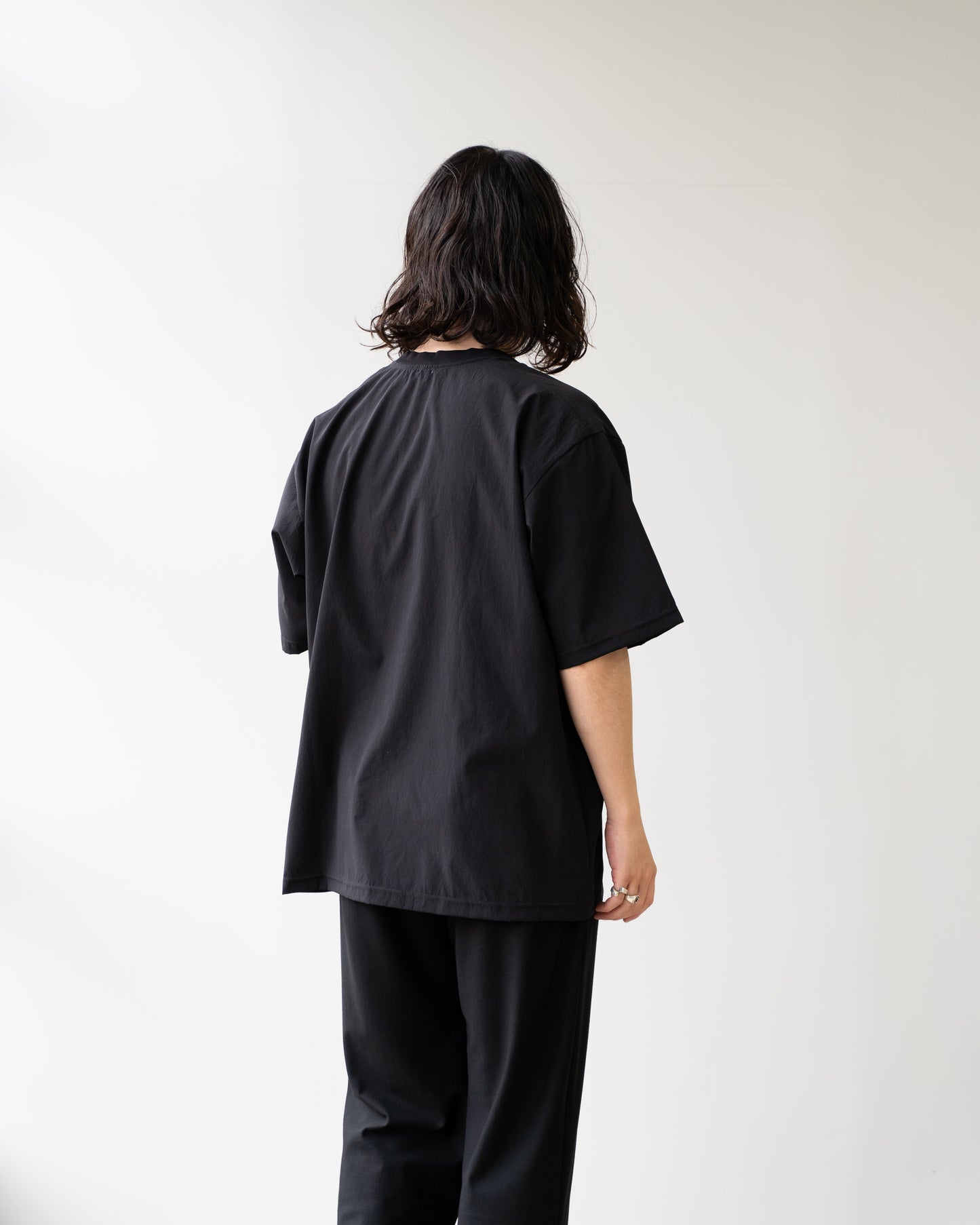 QUICK DRY STRETCH T-SHIRT - BLACK