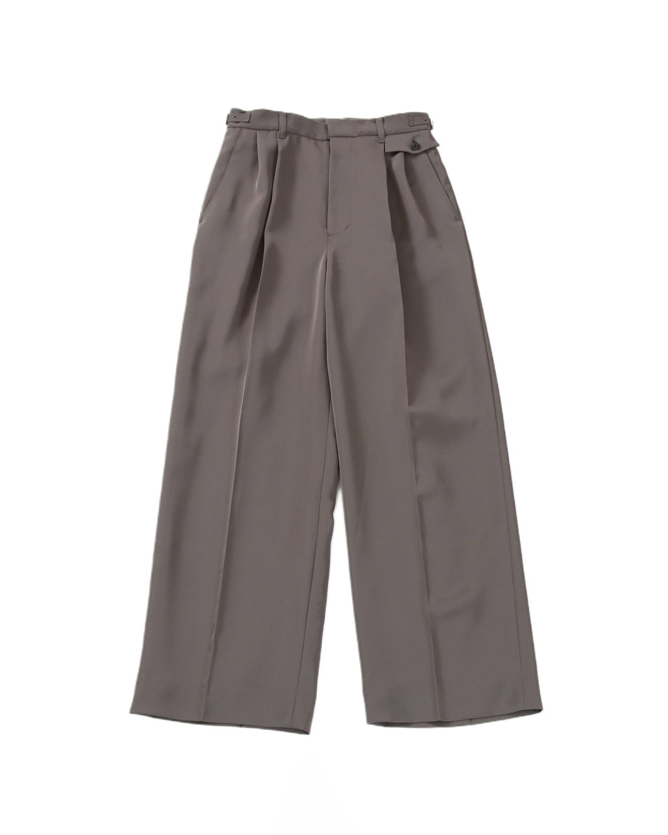 REFINED TROUSERS - CHARCOAL BROWN