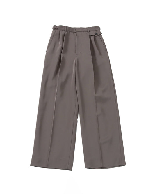REFINED TROUSERS - CHARCOAL BROWN