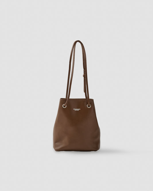 COW LEATHER BAG - BROWN