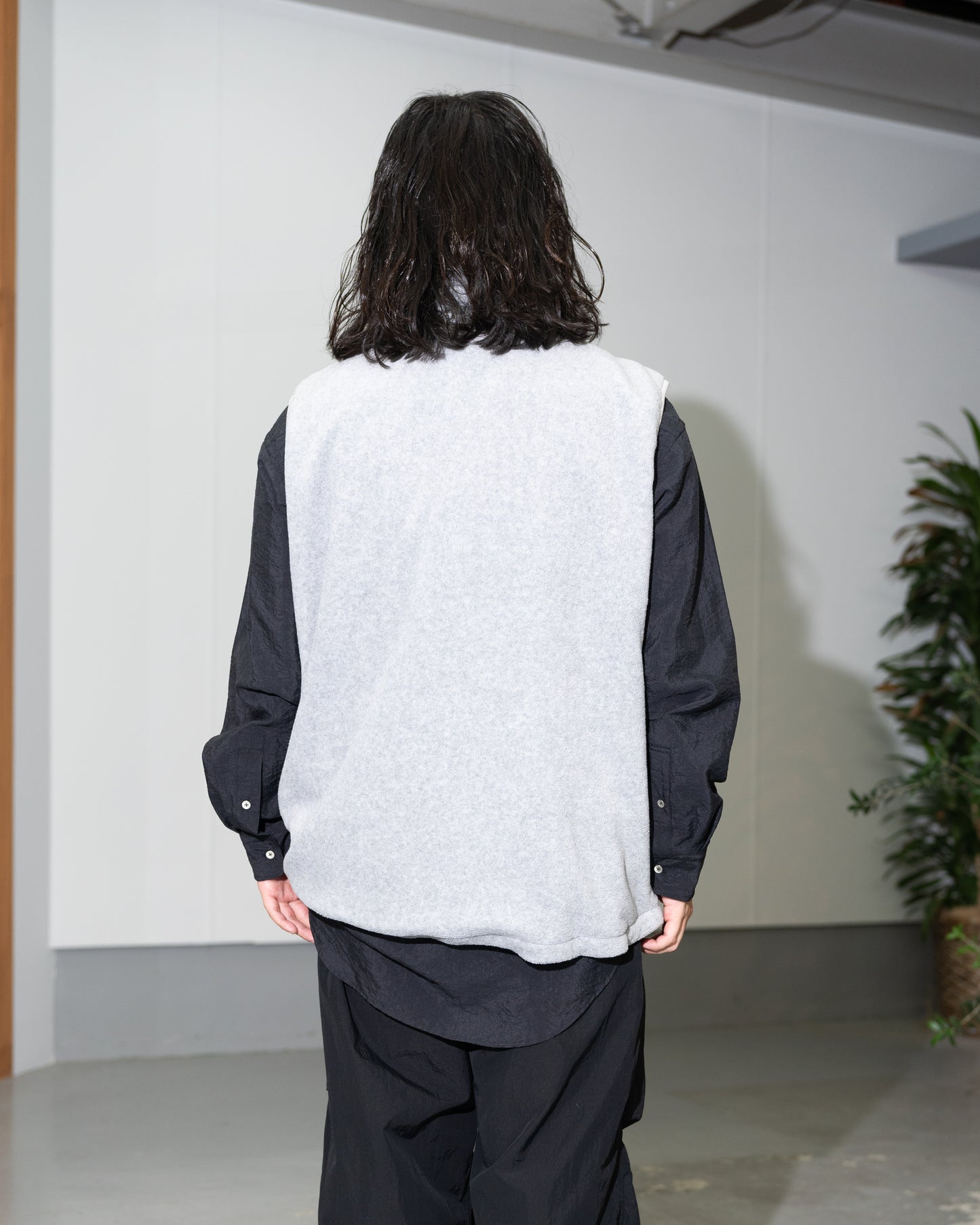 PHOTOGRAPHER L/S SHIRT - LIGHT GRAY CHECK