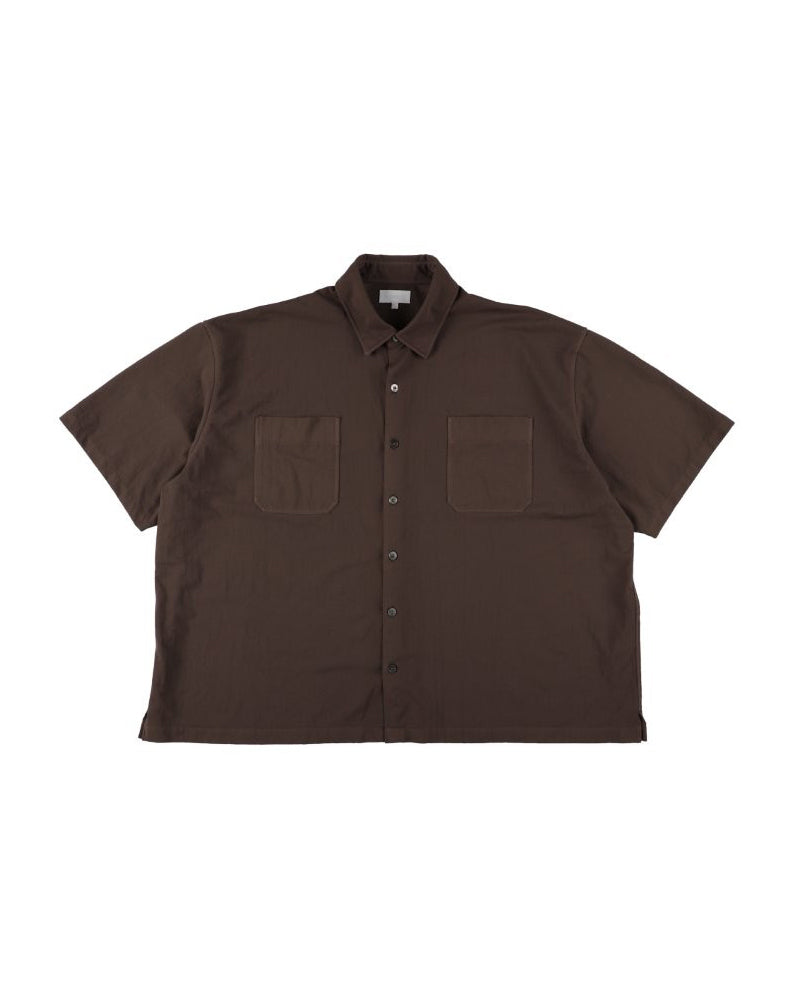 36G NYLON BALISE SS SHIRT - BROWN DYE