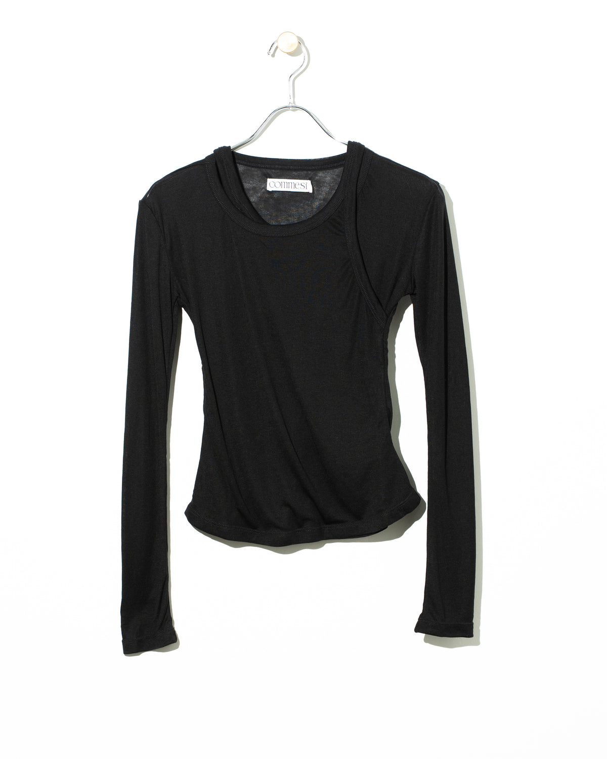 NUANCE ARRANGE TOP - BLACK