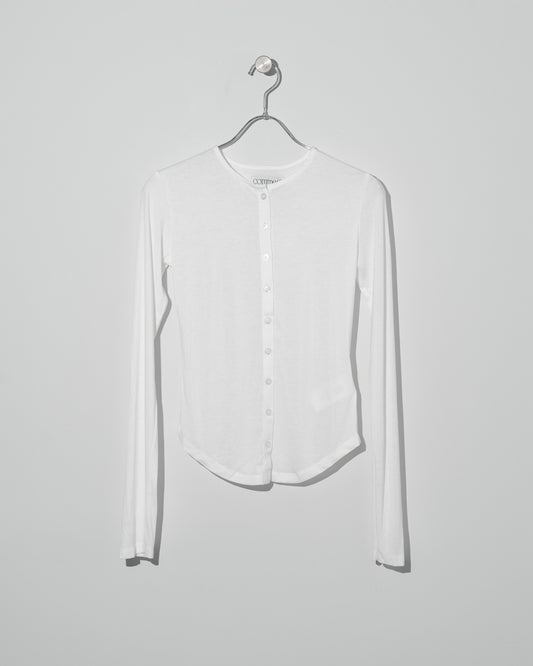 SENSUAL SHEER CARDI - IVORY
