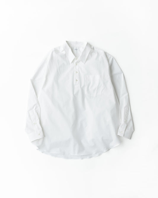 PULL OVER POLO SHIRT - WHITE