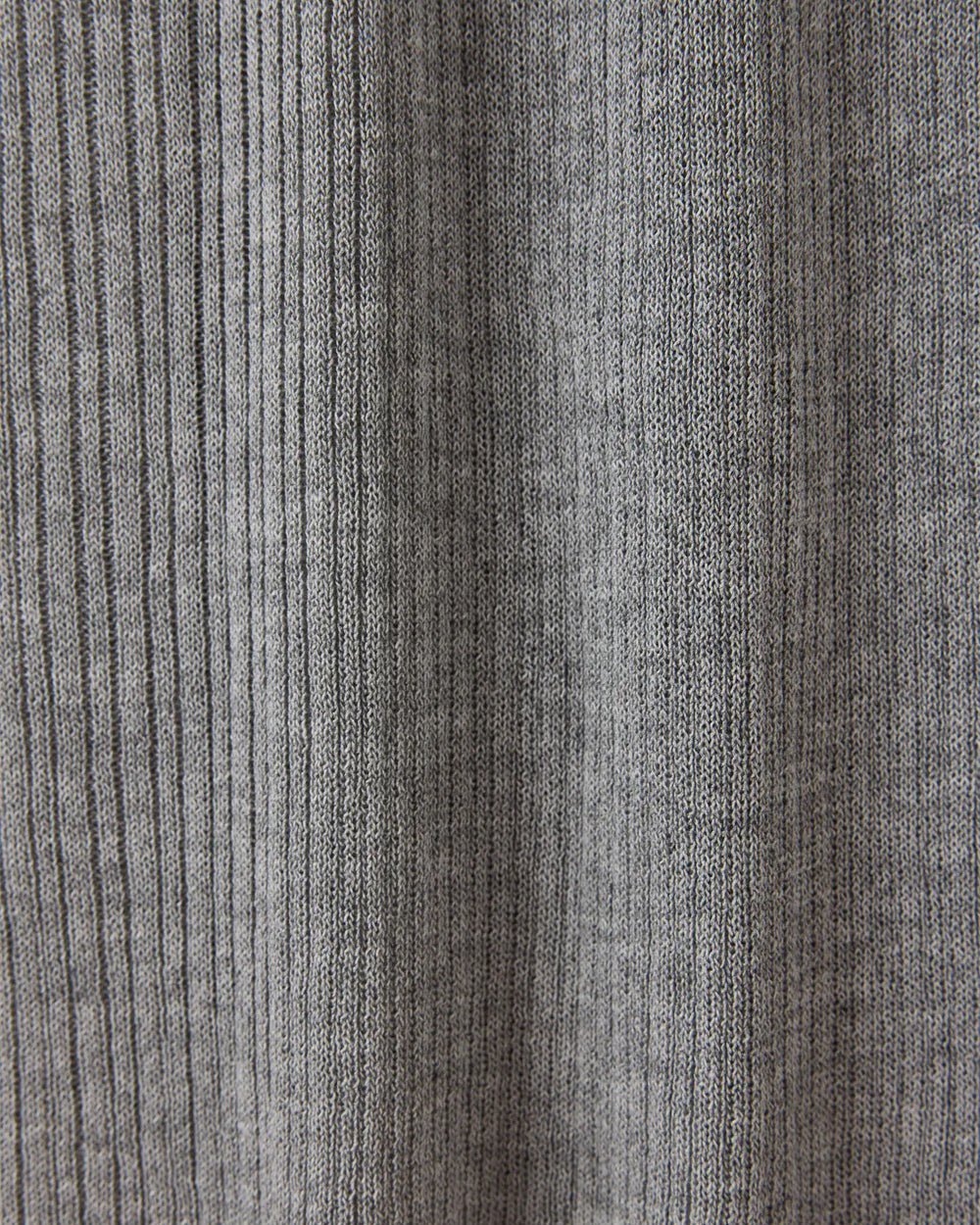KNIT POLO SHIRT - GRAY