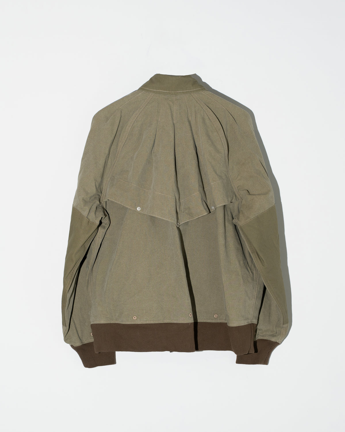 SULFER CANVAS NIDOM BLOUSON - OLIVE