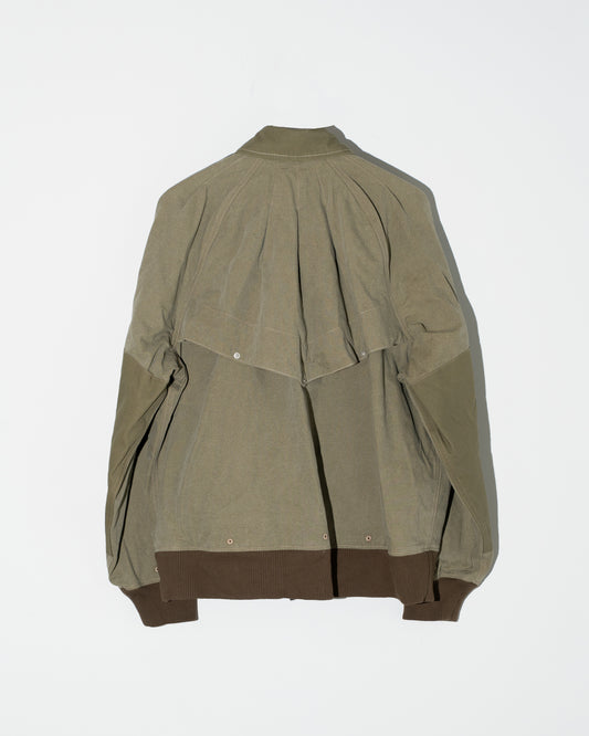 SULFER CANVAS NIDOM BLOUSON - OLIVE