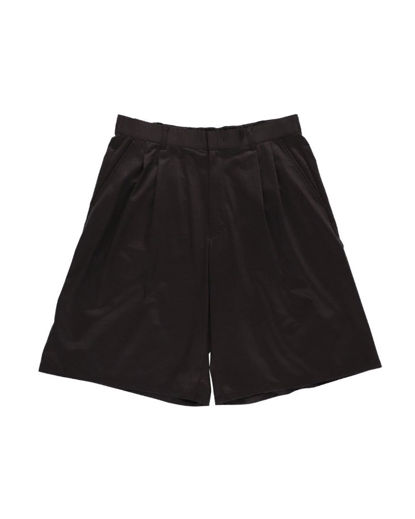 36G WOOL SHORTS - BROWN