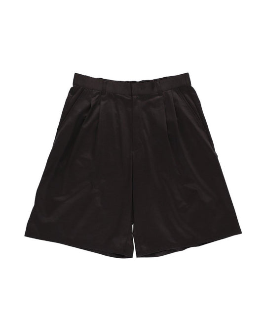 36G WOOL SHORTS - BROWN