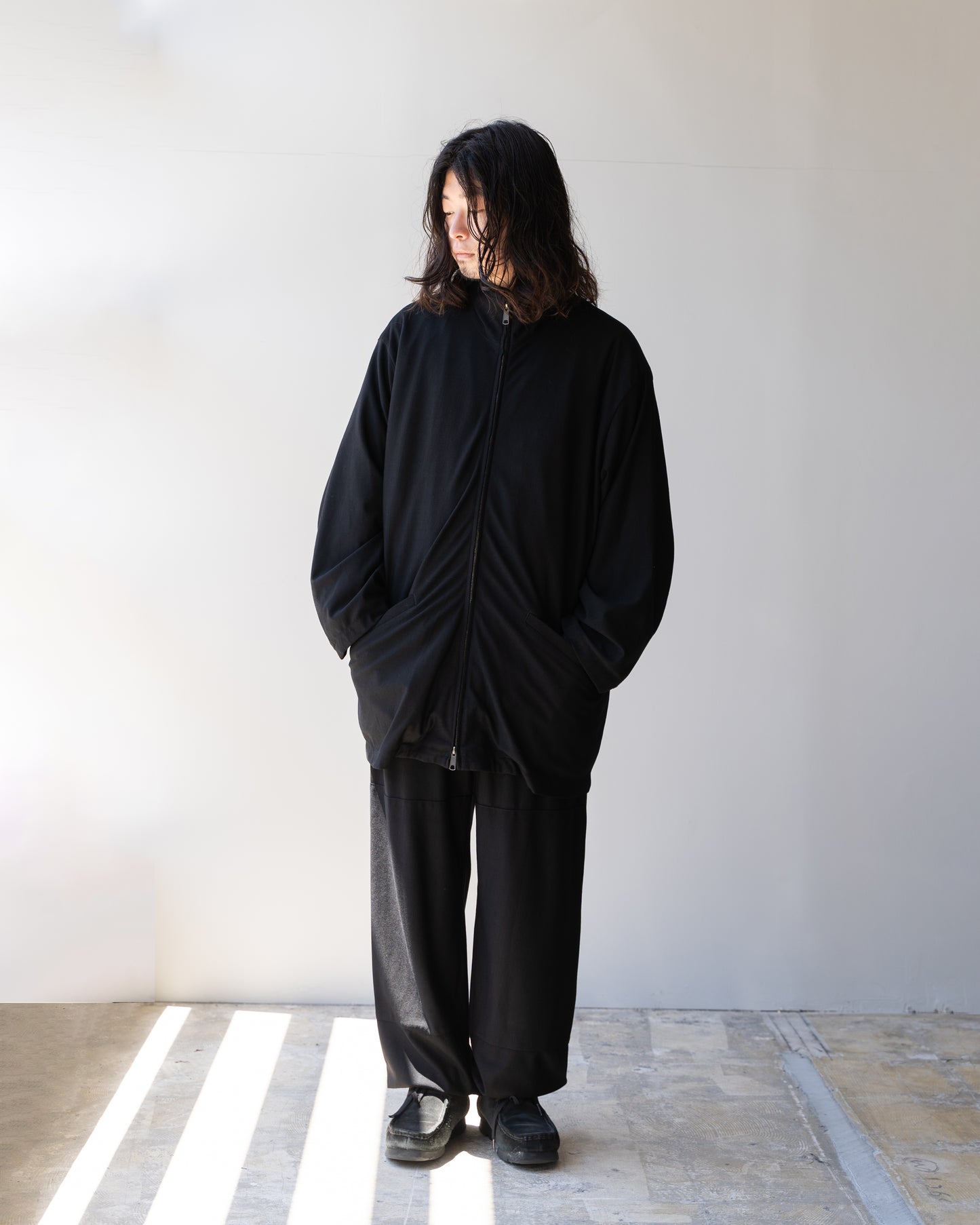 THE DAY × KANEMASA KNITTING MILITARY TRAINING PANTS - BLACK