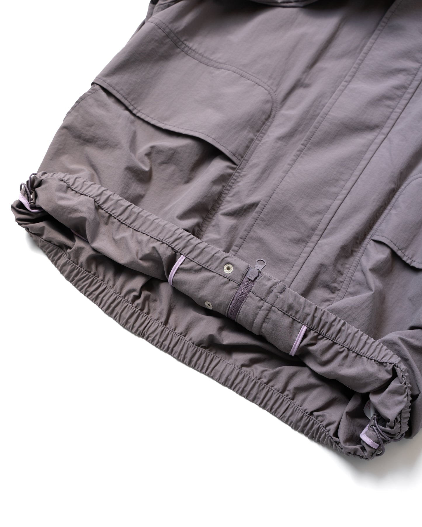 UNDERCOVER COACH JACKET - PURPLE GREY