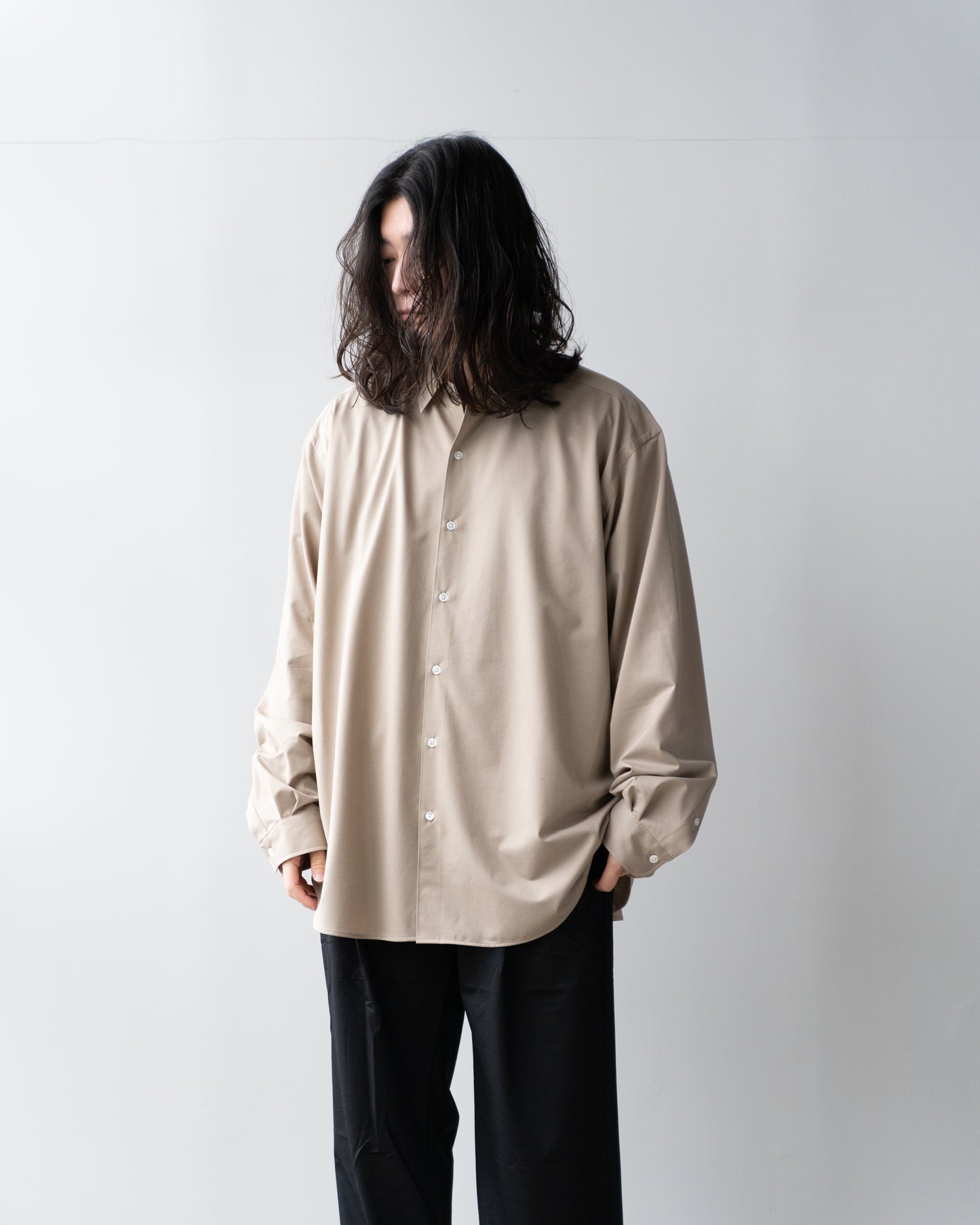 46G ATMOSPHERE SHIRT - BEIGE