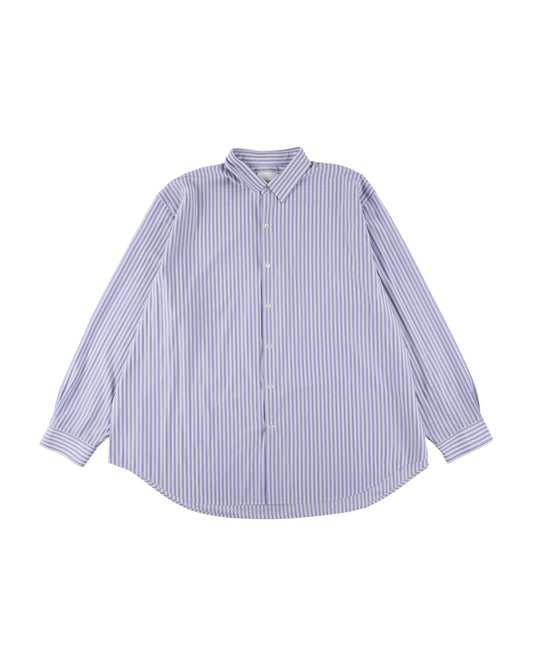 46G STRIPE ATMOSPHERE SHIRT - SAX BLACK