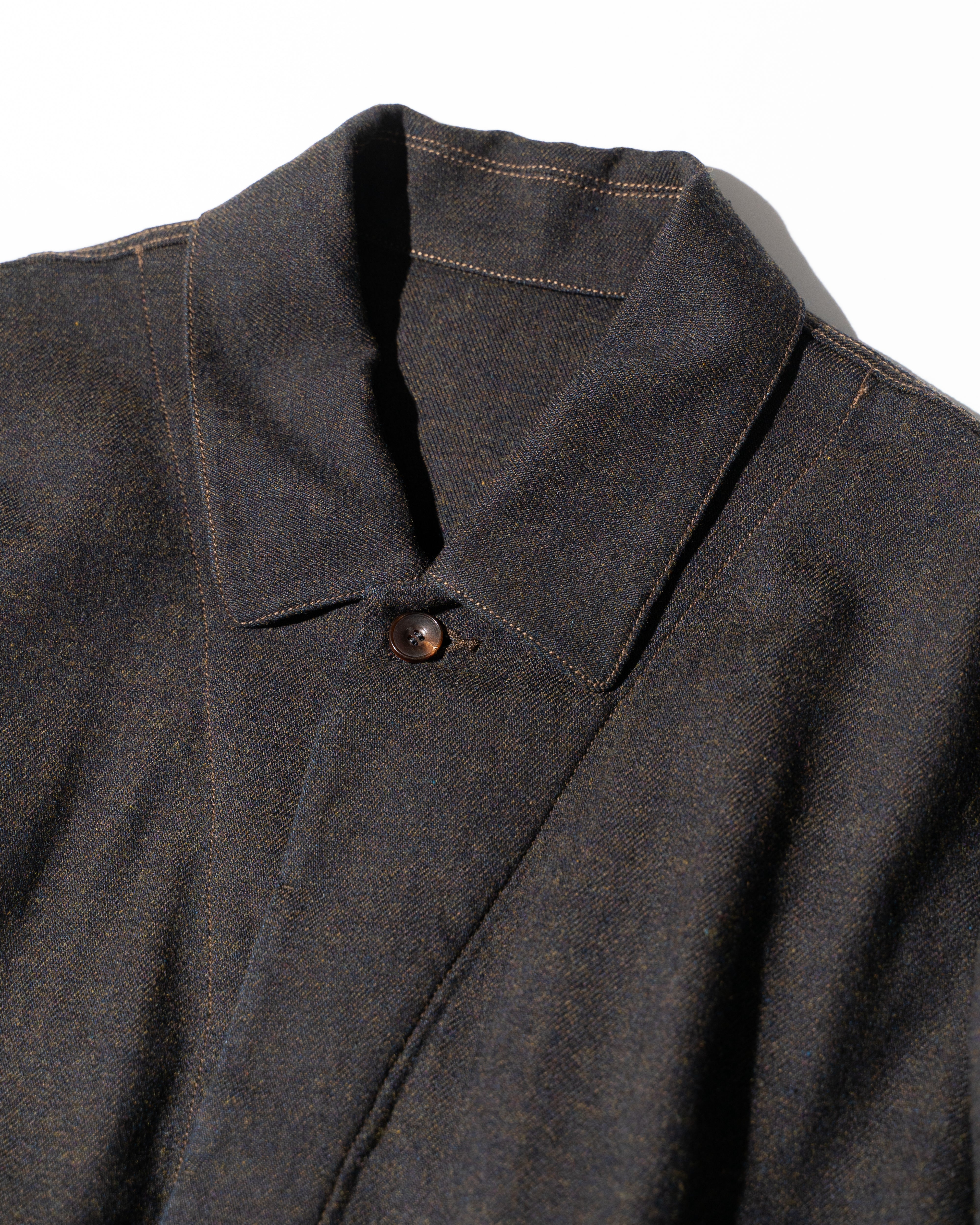 Nomàt (ノマット) JUMP SUIT C/W DENIM DARK BROWN | HAKU公式通販