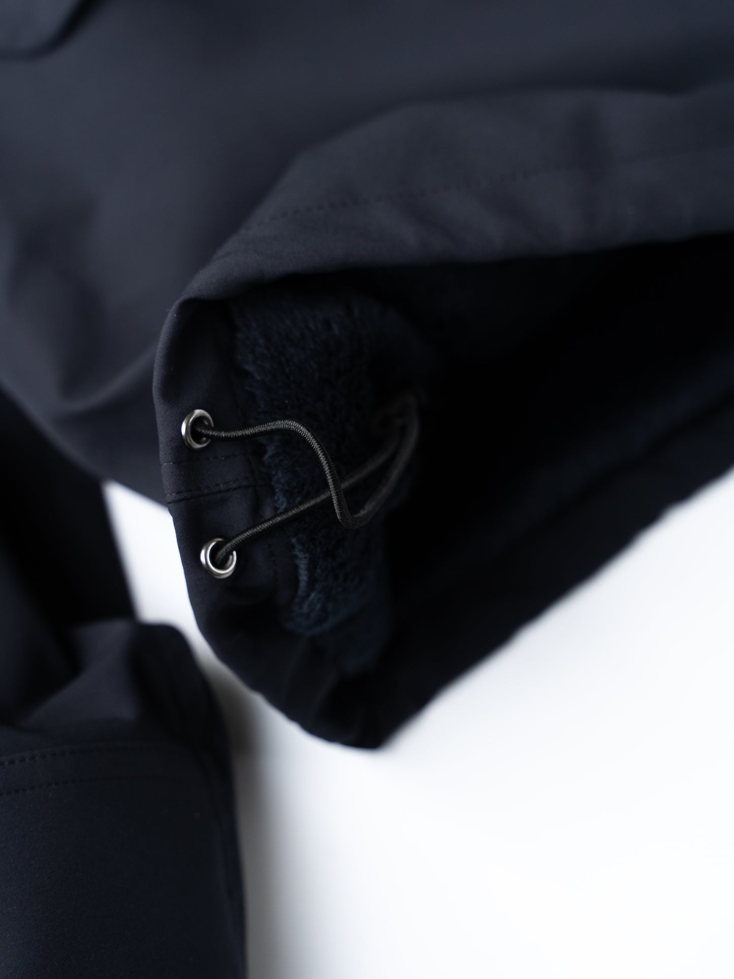 CLASSIC SOFT SHELL FLEECE JACKET - NAVY