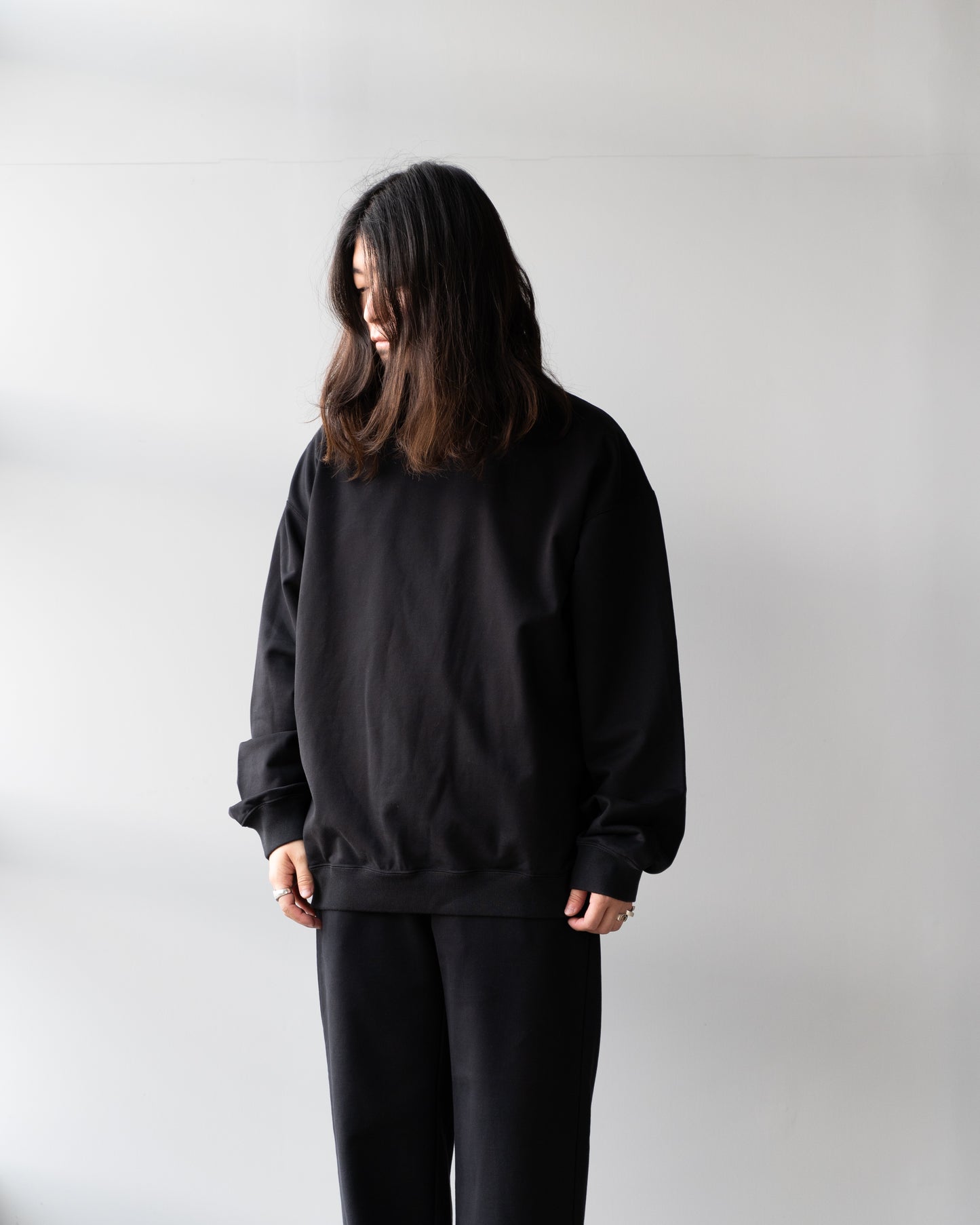 36G PULLOVER - BLACK