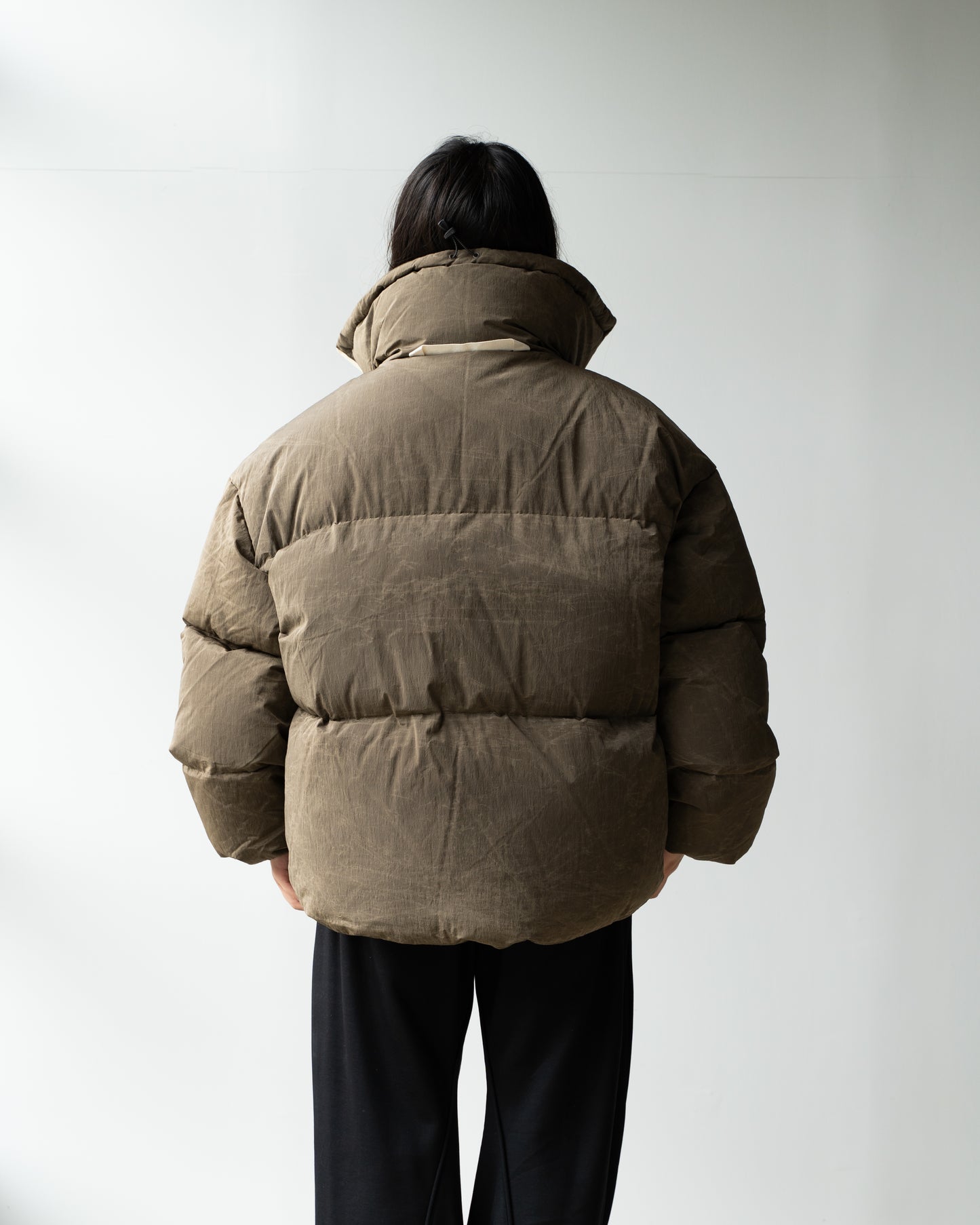 BIBENDUM PUFFER - SMOKE BROWN