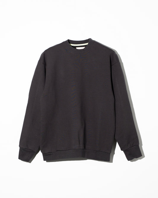 SWITCHING PATTERN SWEAT - CHARCOAL