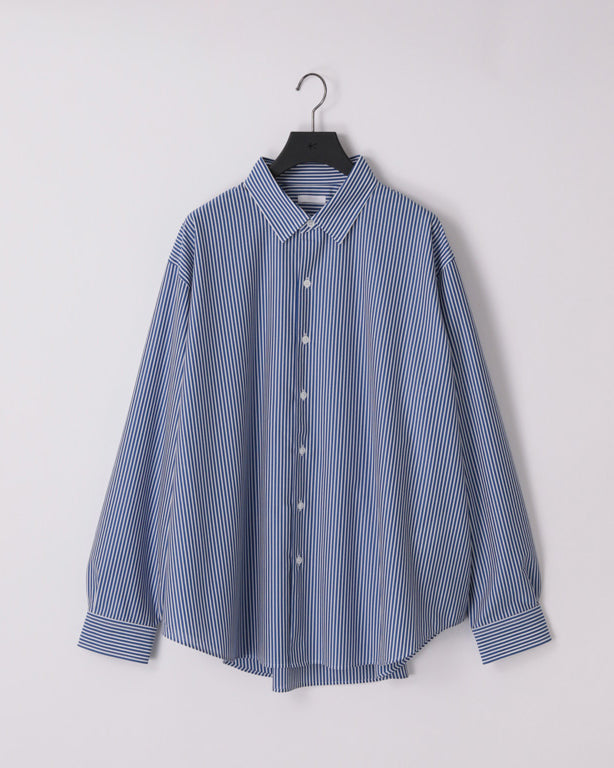 46G STRIPE ATMOSPHERE SHIRT - NAVY WHITE