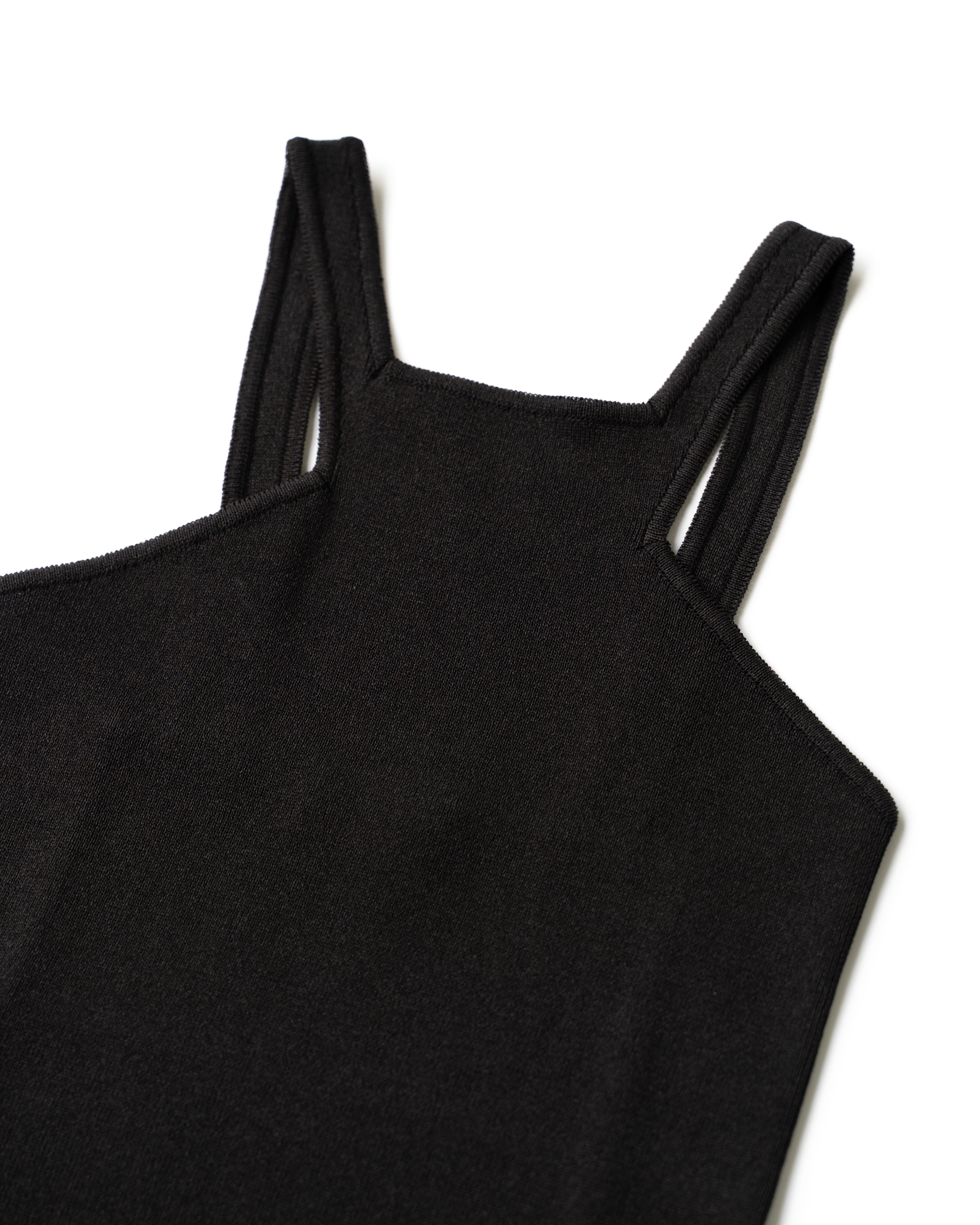KAYLE (ケイル) WASHI TANK TOP BLACK | HAKU公式通販
