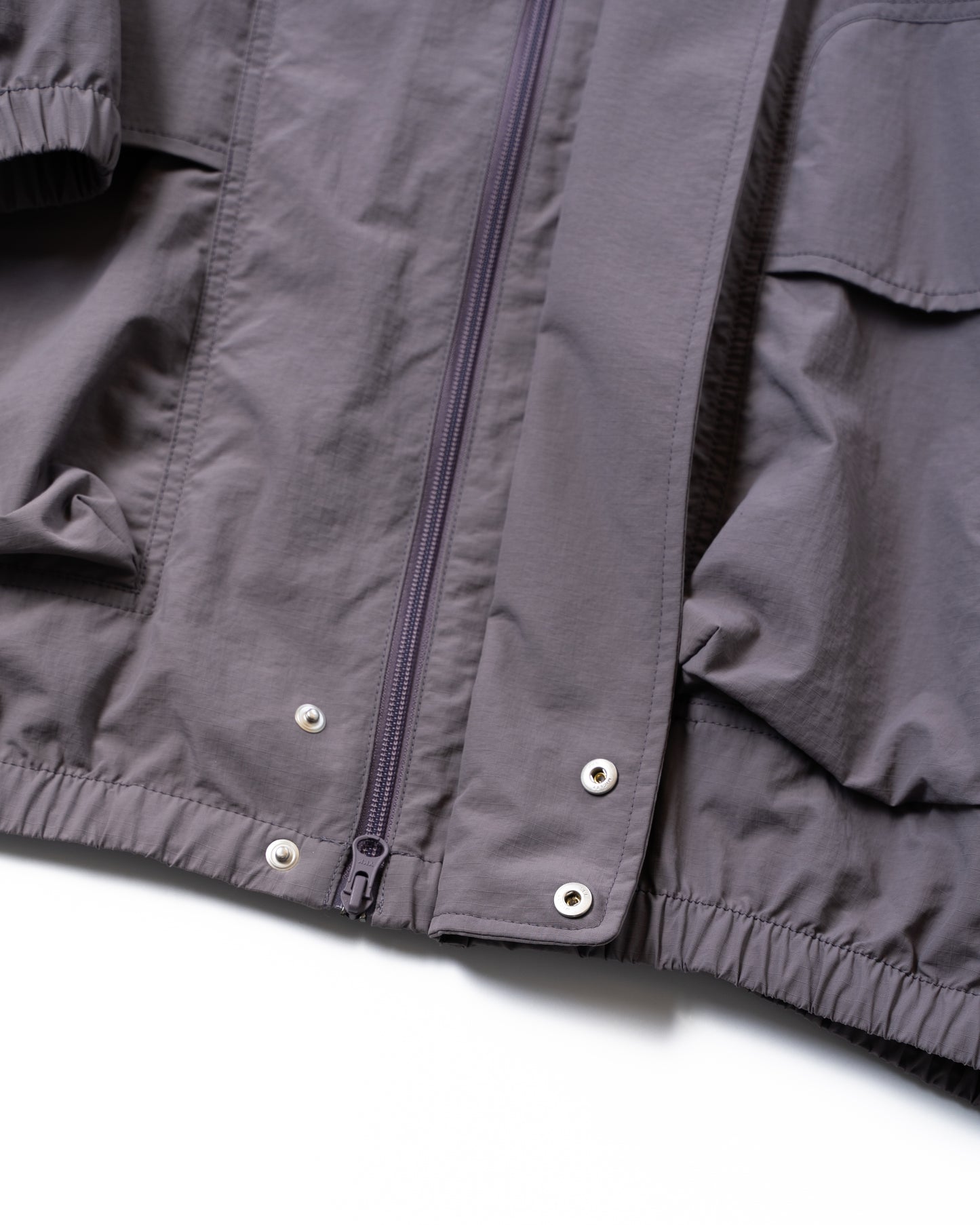 UNDERCOVER COACH JACKET - PURPLE GREY