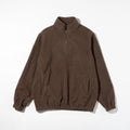 Brushed wool pullover - brown