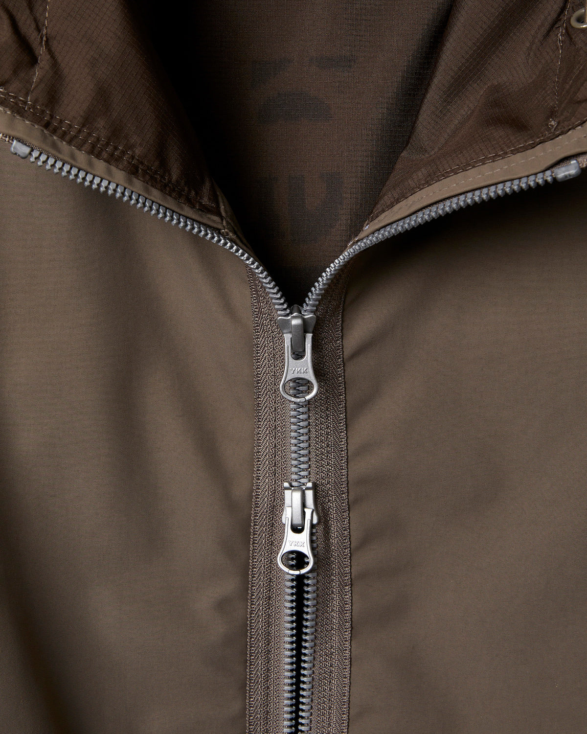 REIMAGINED POSTMAN HOODED JACKET - BROWN