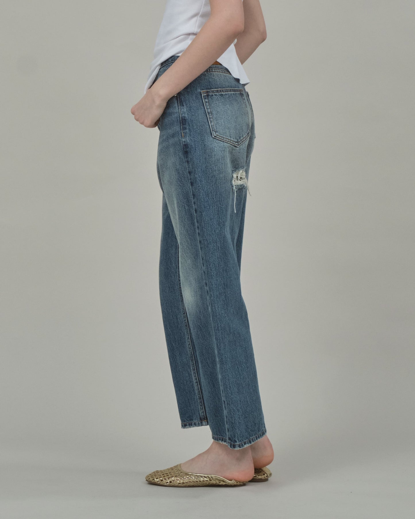 ODD PATCH DENIM - NAVY