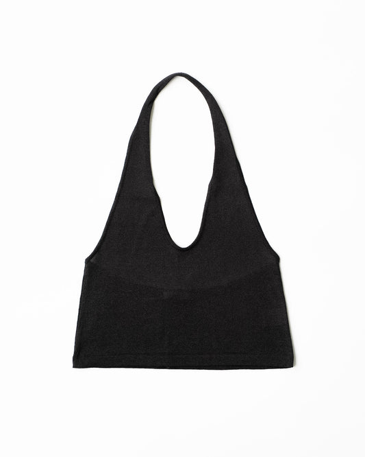 WASHI HALTER NECK - BLACK
