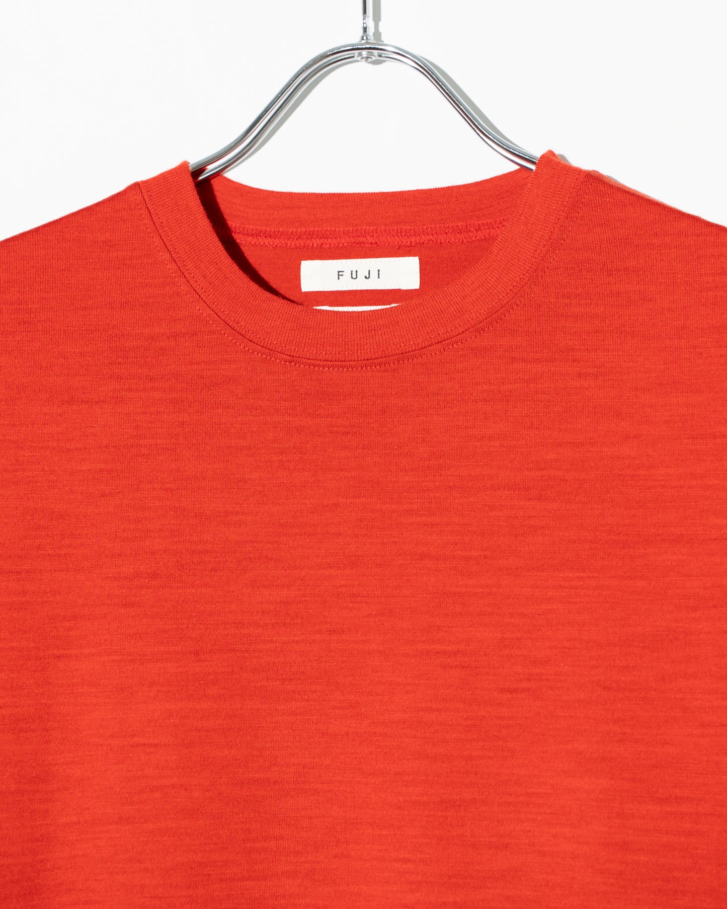 WOOL S/S T-SHIRT - RED