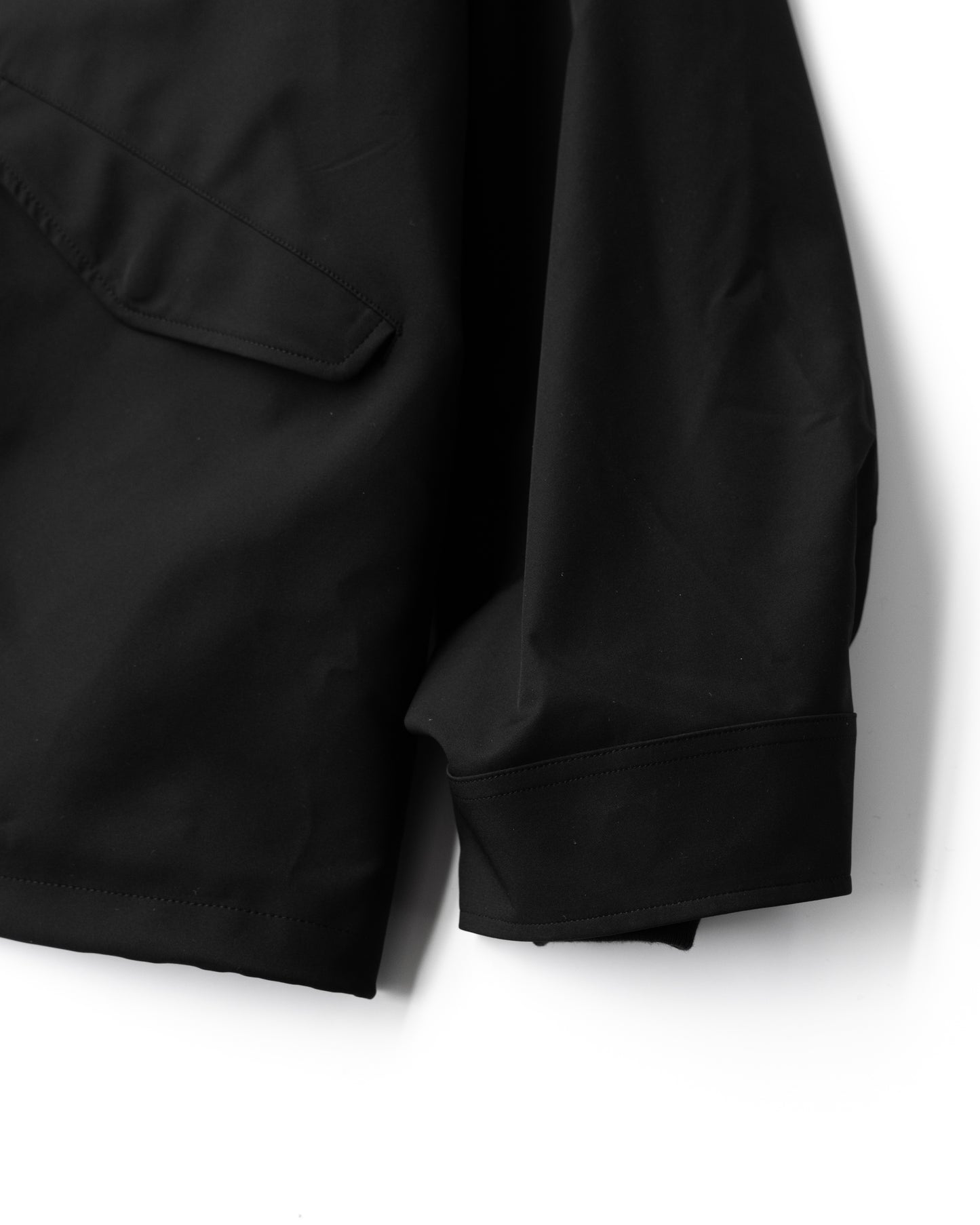 CLASSIC SOFT SHELL FLEECE JACKET - BLACK