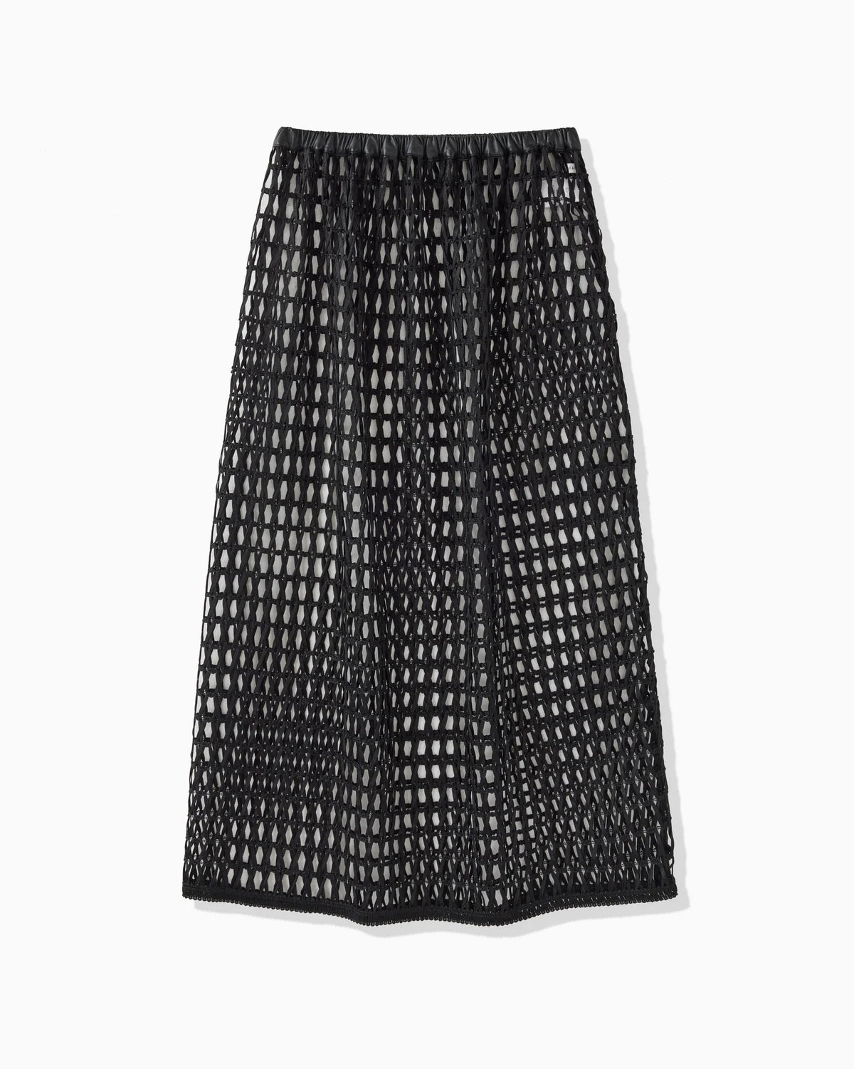 RASCHEL LACE SKIRT - BLACK