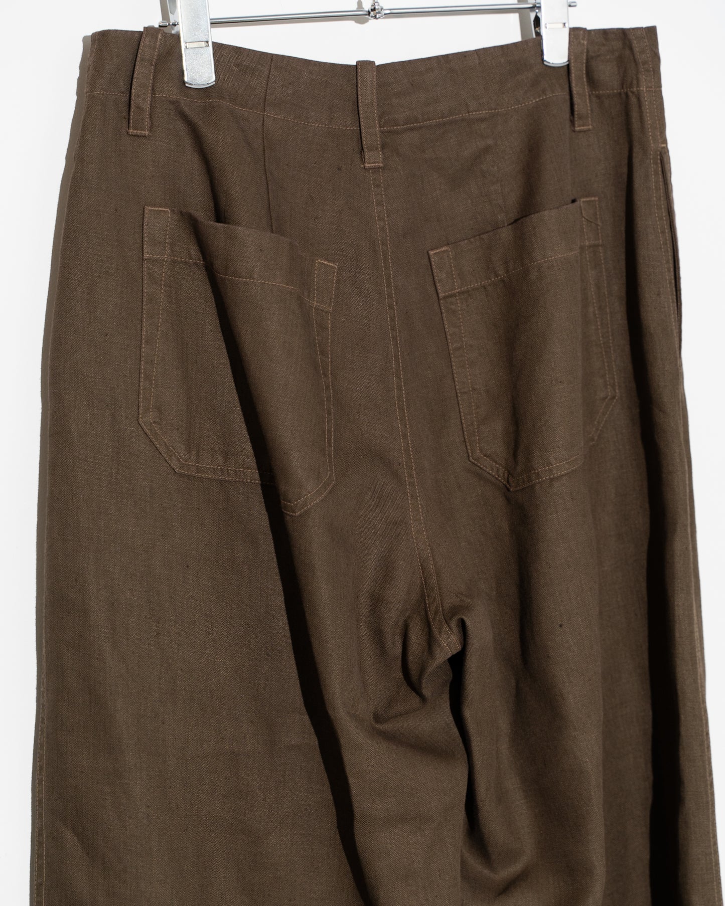 STRAIGHT PT/HERRINGBONE - BROWN