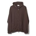 36G NYLON HOODIE - BROWN DYE