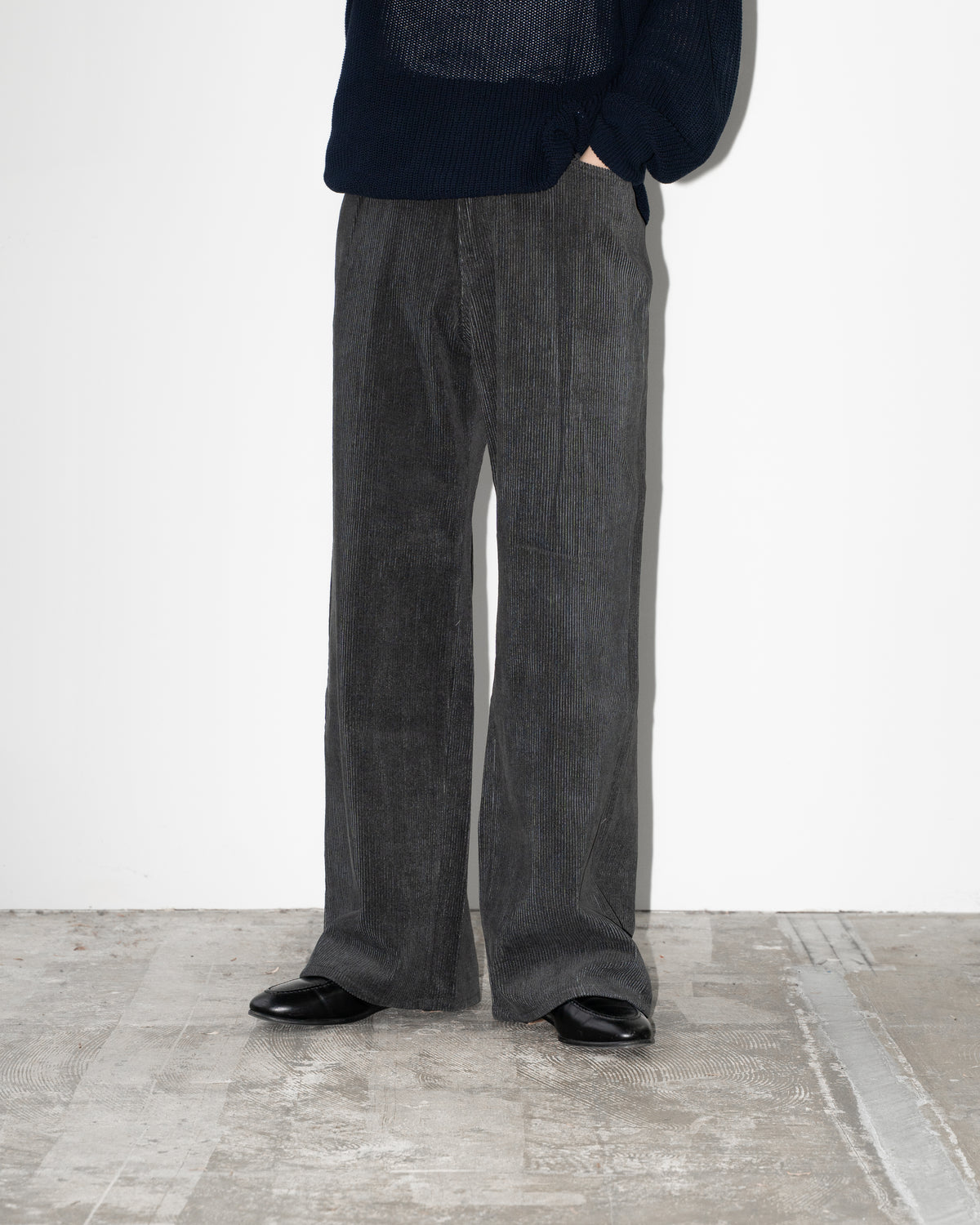 SUMI CORDUROY ASHLEY PANTS - BLACK