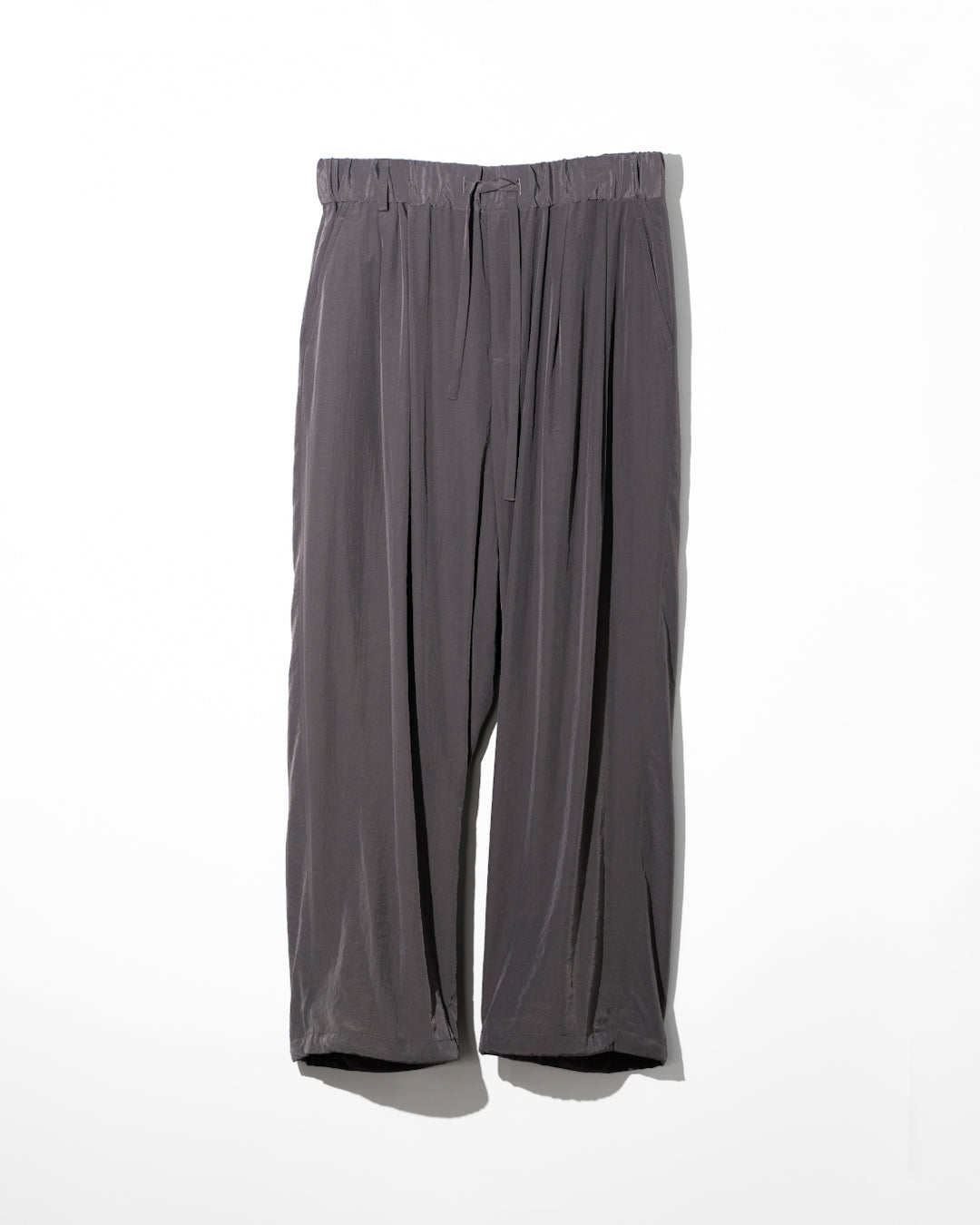 SALT SHIRNK CUPRO BROWSING PANTS - BROWN