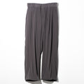 SALT SHIRNK CUPRO BROWSING PANTS - BROWN