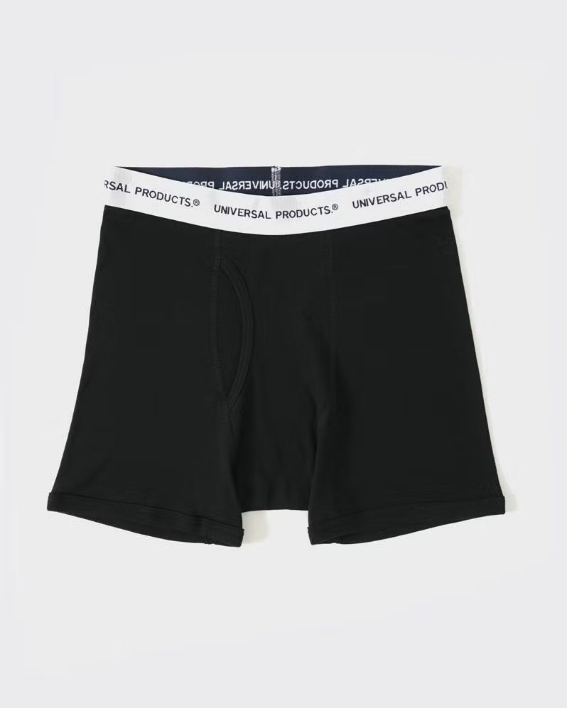 2P BOXER SHORTS - BLACK