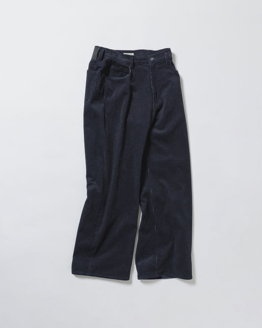 INDIGO CORDUROY ASHLEY PANTS - INDIGO
