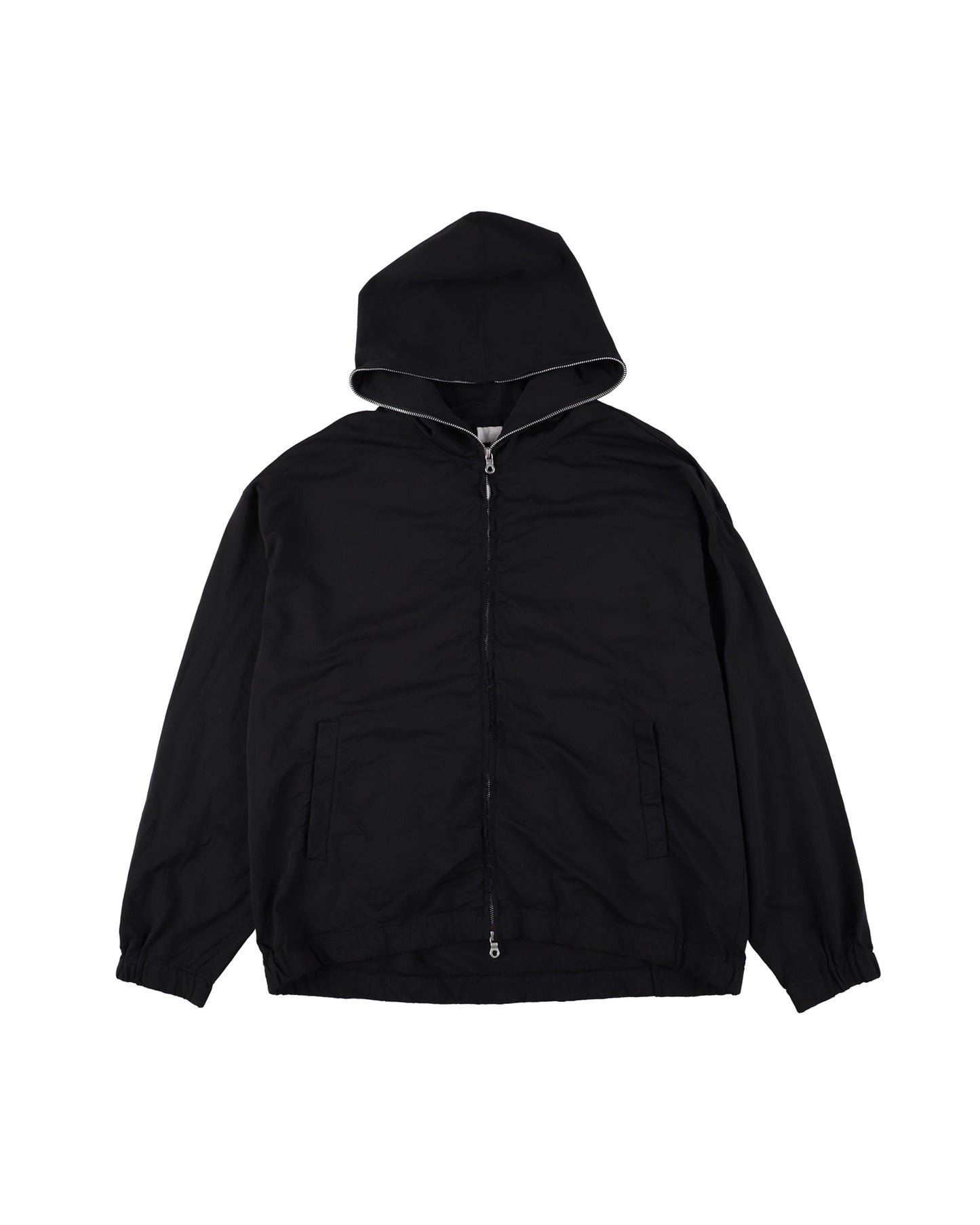36G NYLON HOODIE - BLACK DYE