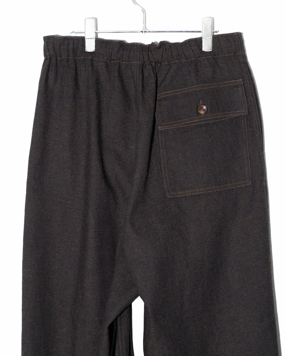 SNOW PT C/W DENIM - DARK BROWN