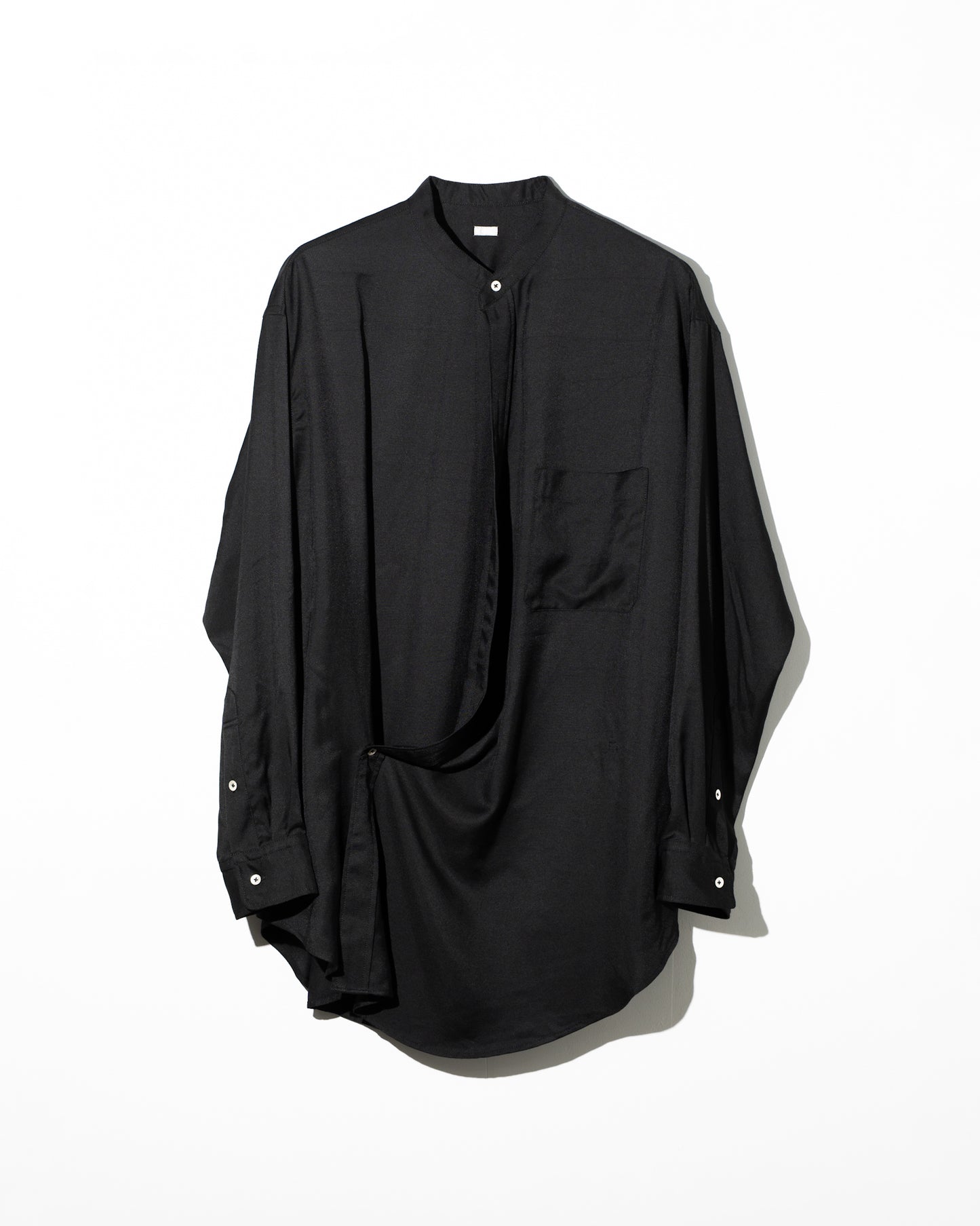 OVERLAP SHIRTS - BLACK