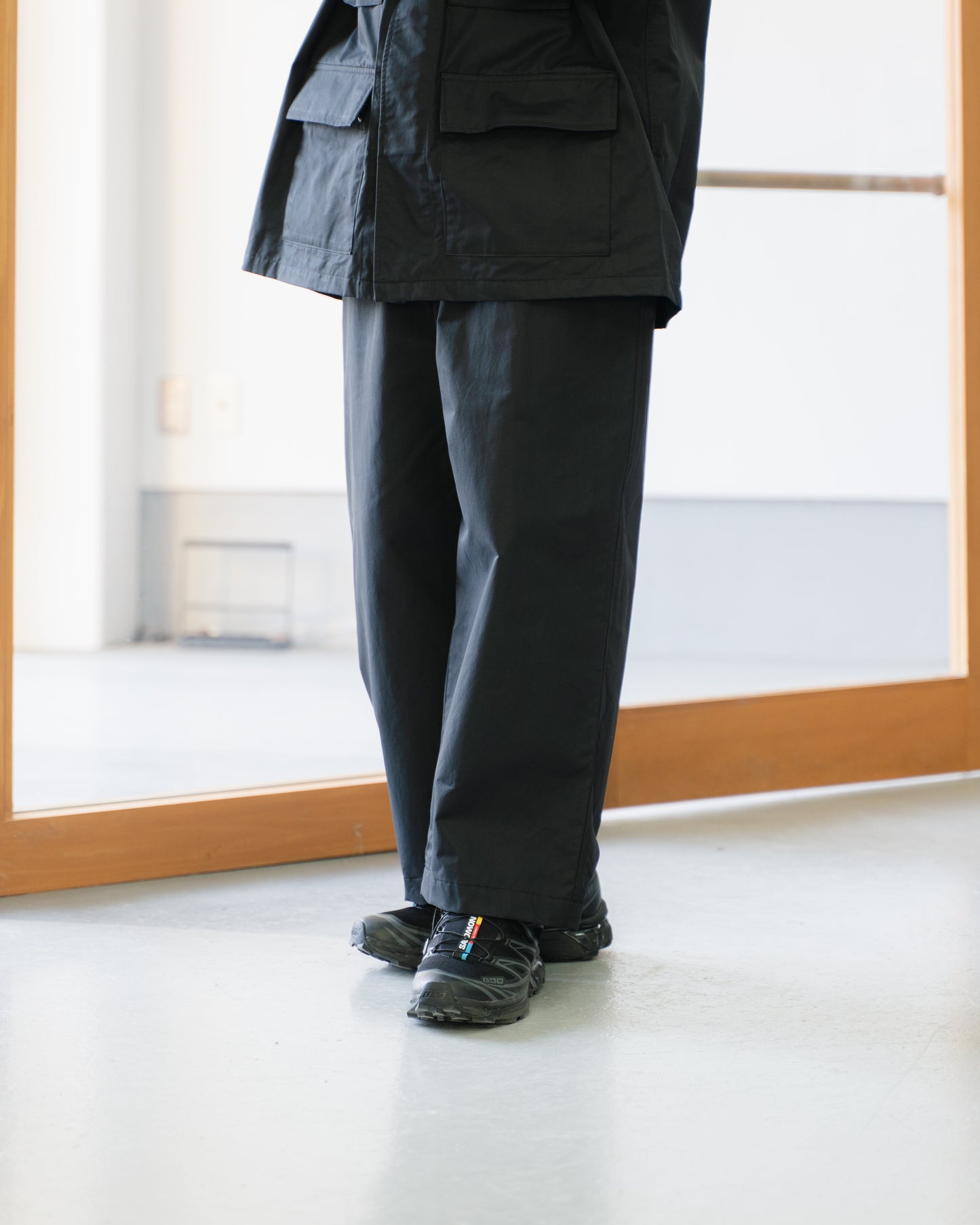 DAILY UTILITY PANTS - BLACK